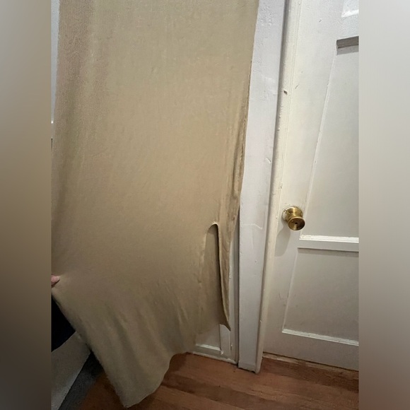 LNA Candi dress size small new NWT in pale khaki - Picture 6 of 10